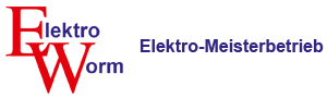 Firmenlogo des Elektro Meisterbetriebes Worm